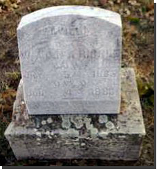 Savilla's gravesite